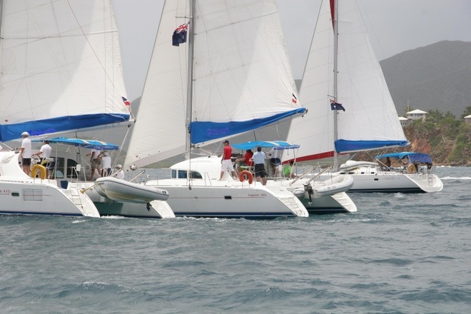 Race Day - Caribbean Canter 2008 © Mariner Boating Holidays http://www.marinerboating.com.au
